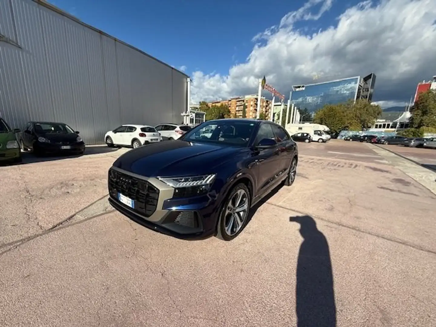 Audi Q8 Q8 50 3.0 tdi S LINE ESTERNO INTERNO TETTO MATRIX Blu/Azzurro - 1