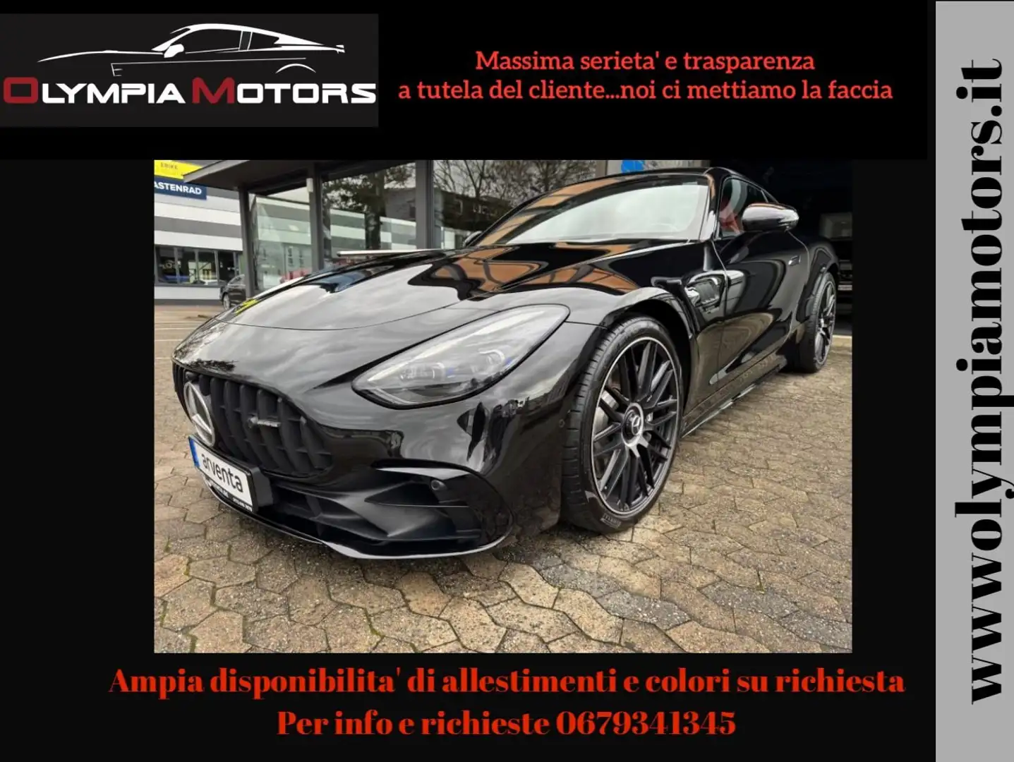 Mercedes-Benz AMG GT 43 PREMIUM PLUS NAVI LED KAMERA SEDILI RACE Nero - 1