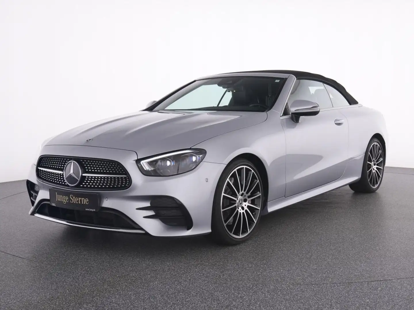 Mercedes-Benz E 300 Cabrio AMG+20"+MBeam+KeylGo+Memo+Totw+RFK+ Silber - 2