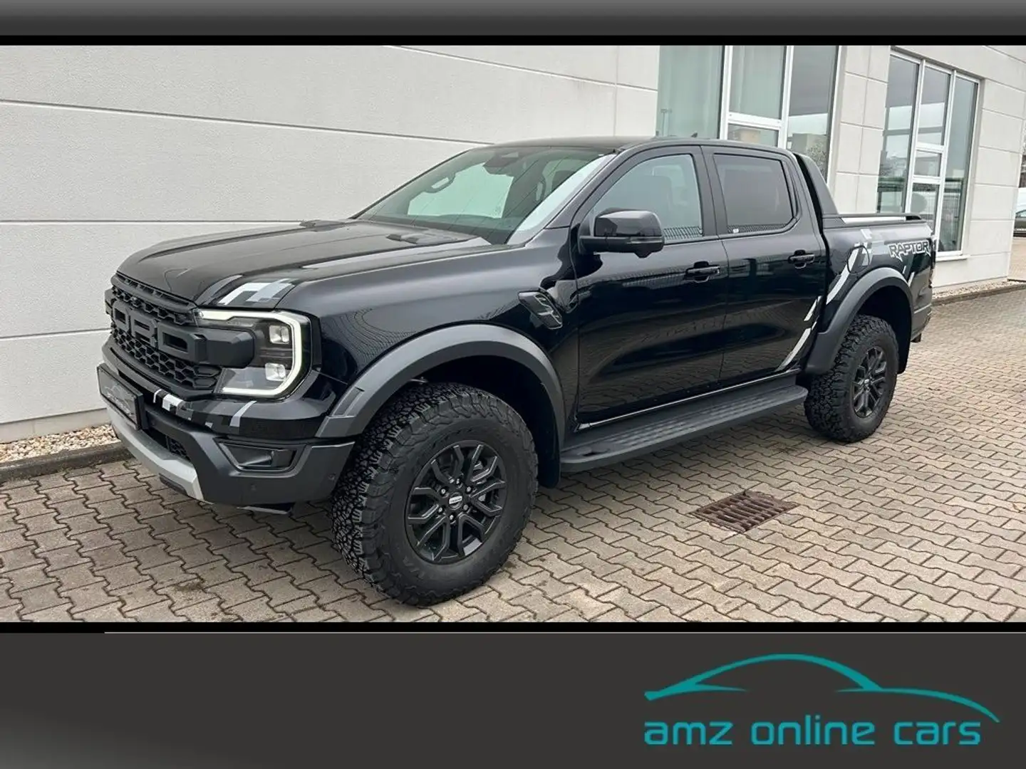 Ford Ranger Ranger 2.0 4WD *RaptorPaket*AHK*360° Zwart - 1
