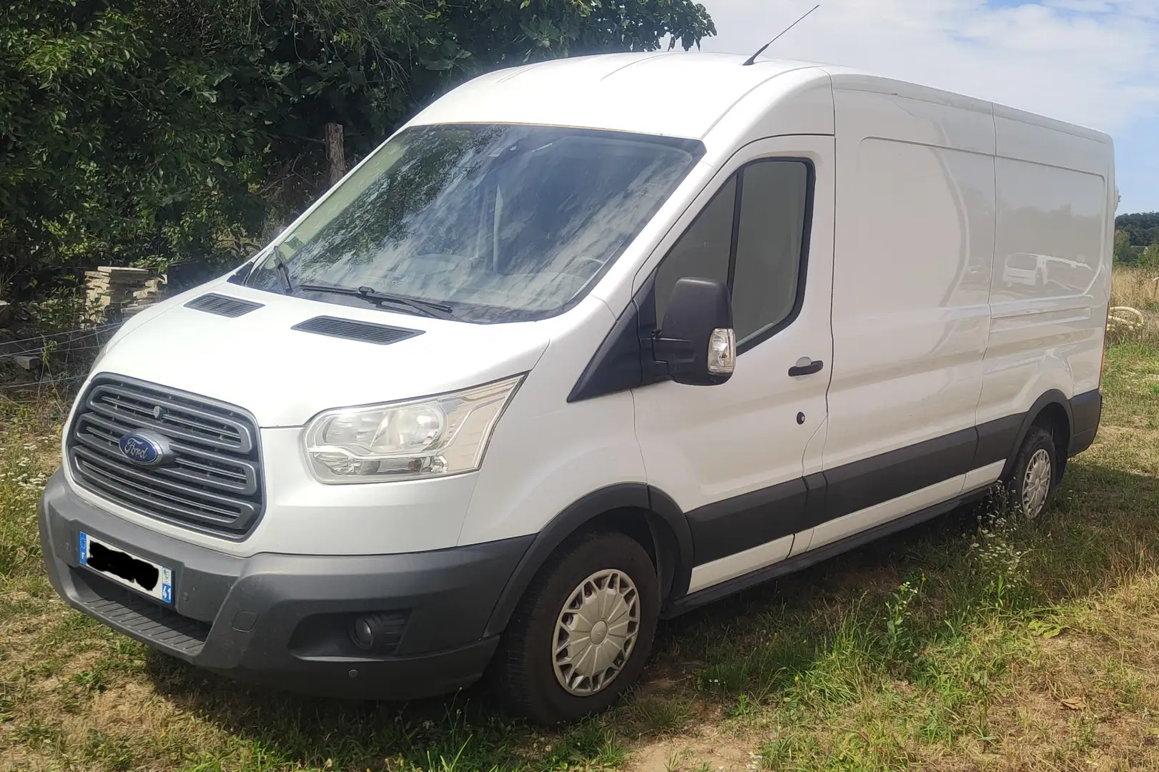 Ford Transit Blanc - 1