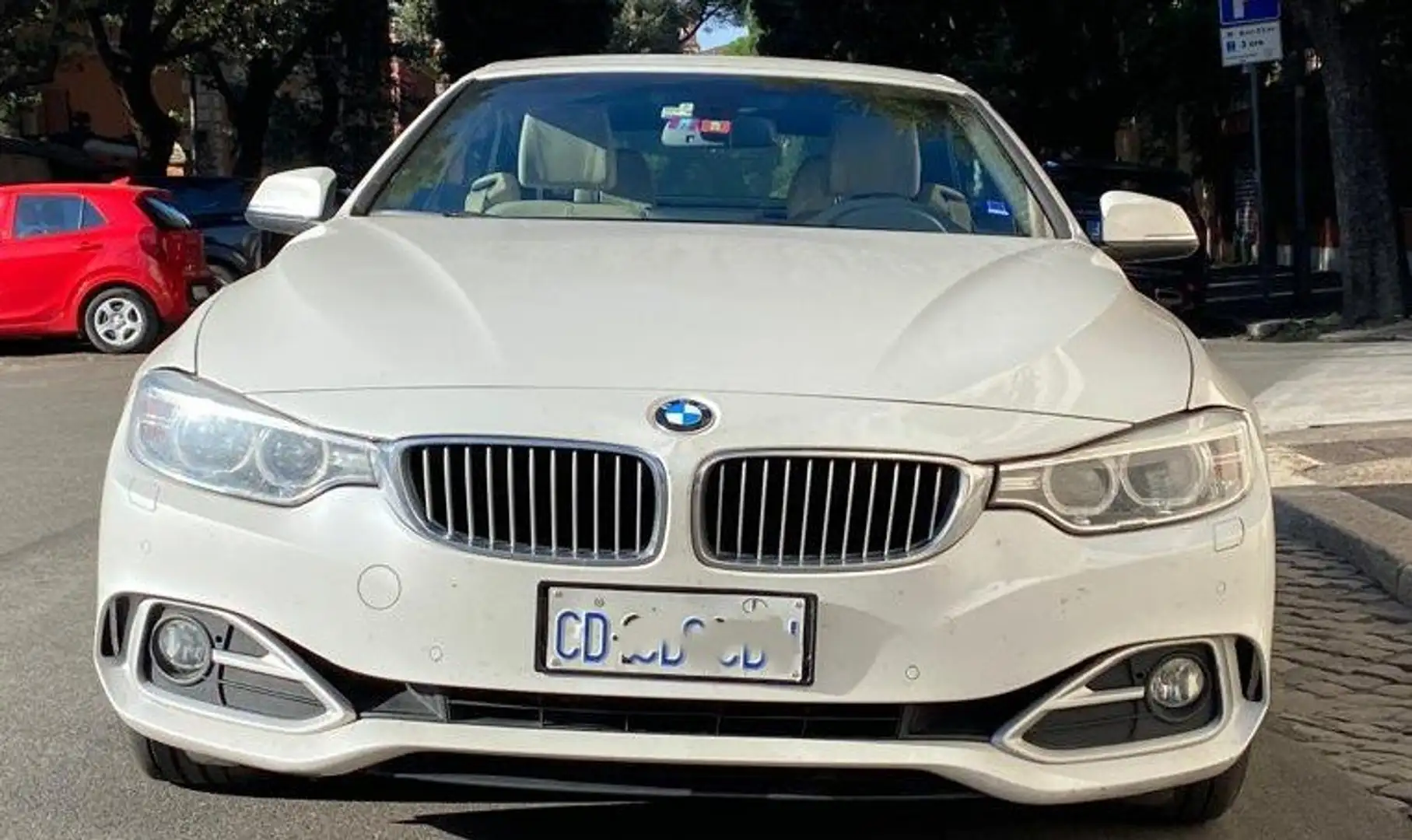 BMW 428 428i Cabrio Modern auto Blanc - 2