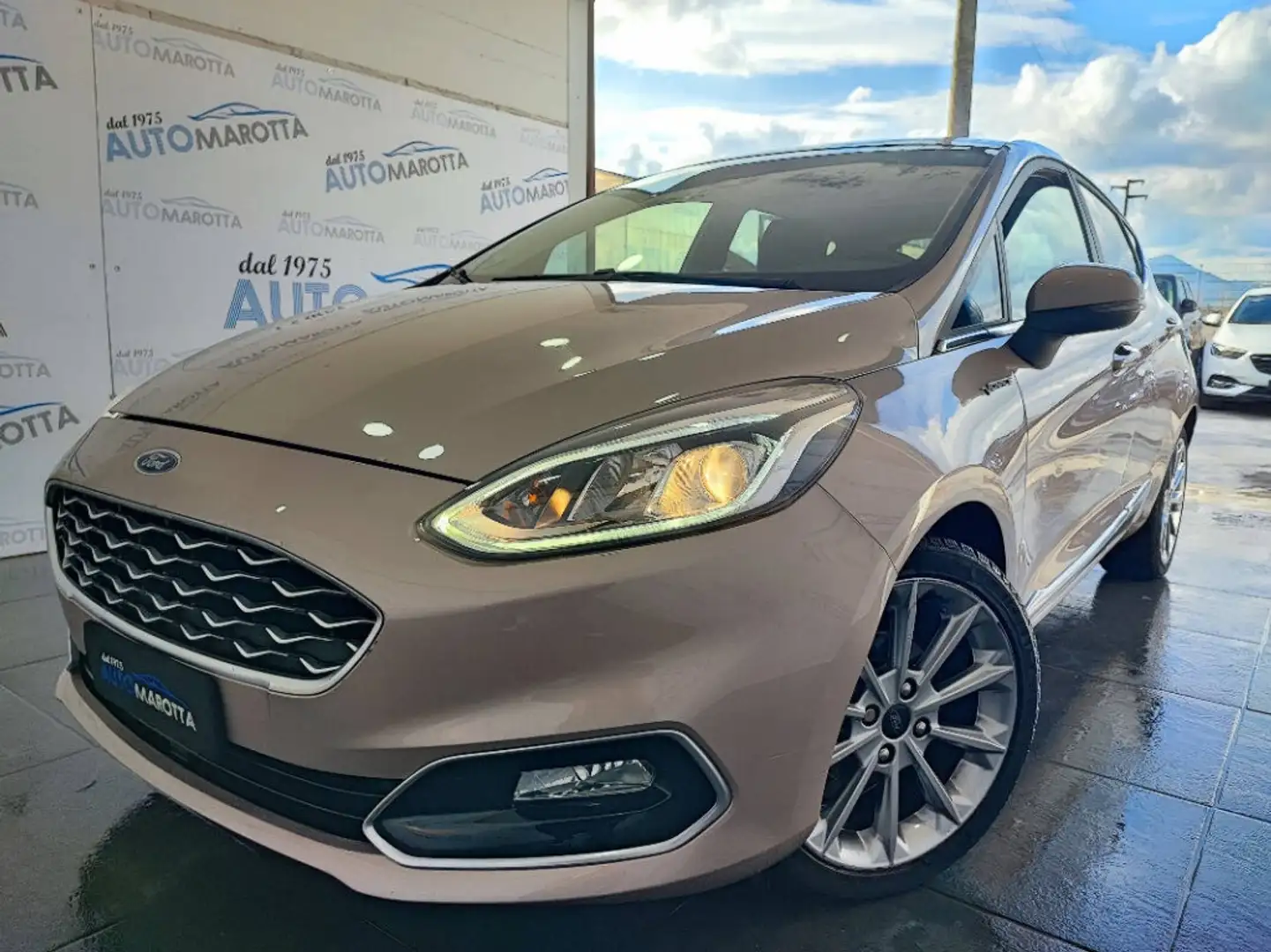 Ford Fiesta 1.0 ecoboost Vignale 100cv FULL-OPTIONAL! Grigio - 2