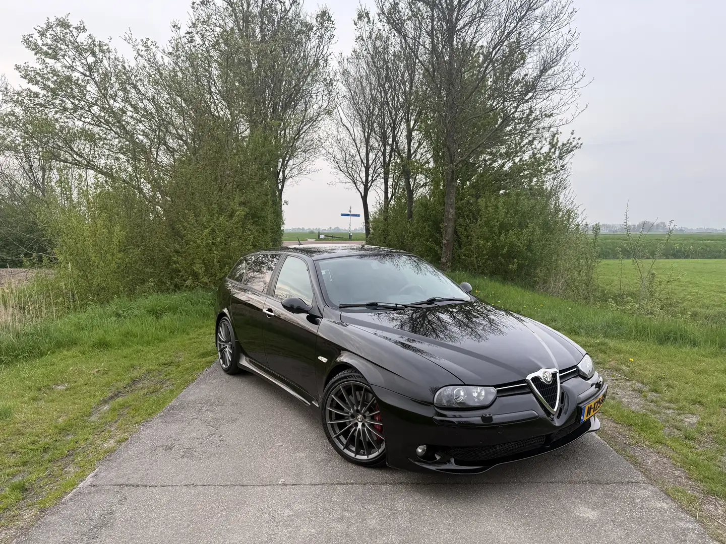 Alfa Romeo 156 3.2 V6 GTA Zwart - 1