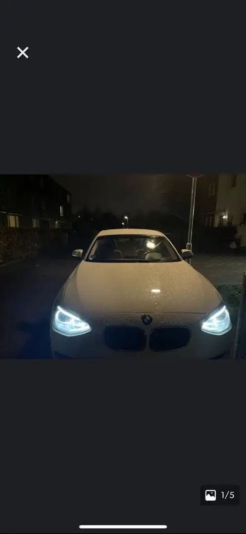 BMW 118 118d Coupe Aut. Weiß - 2