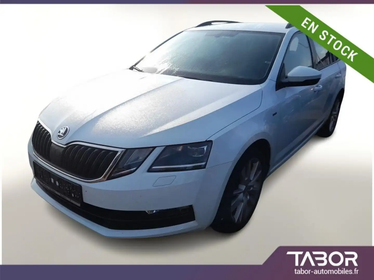 Skoda Octavia Combi 2.0 TDI 150 Clever LED GPS Blanc - 1