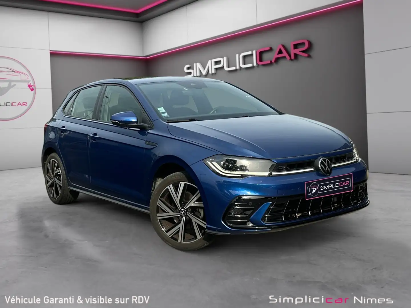Volkswagen Polo R-Line Bleu - 1