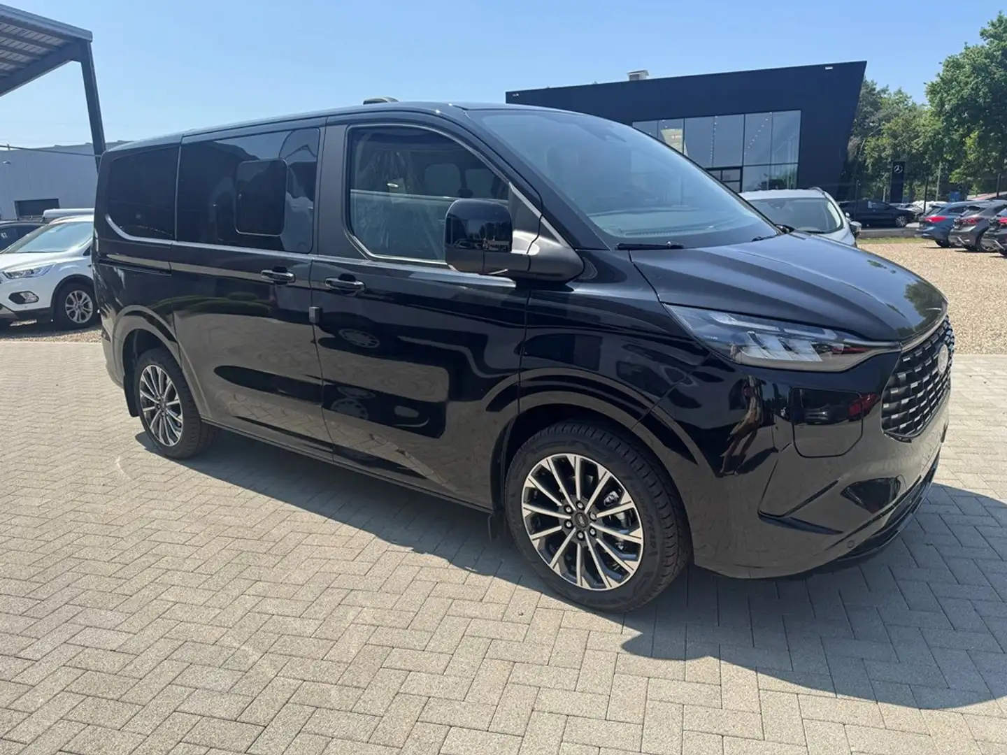 Ford Tourneo V710  PHEV 340S Titanium (pano dak, trekhaak, driv Noir - 2