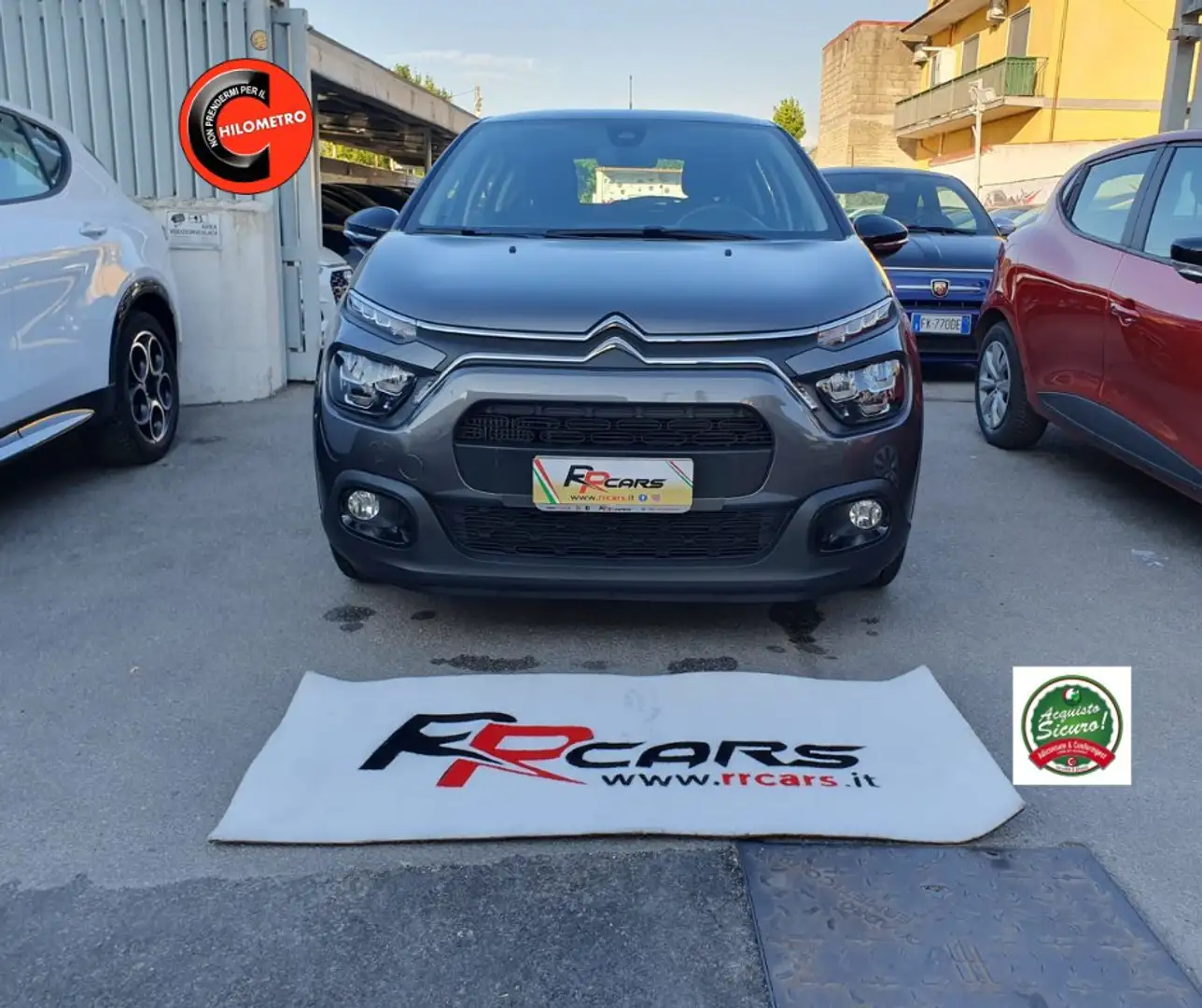 Citroen C3 C3 III  1.5 bluehdi Feel s Grigio - 1