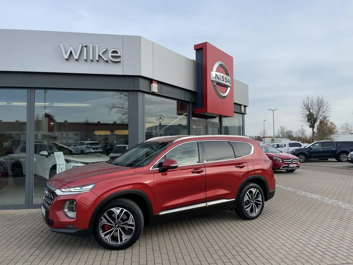 Hyundai SANTA FE Santa Fe 2.2 CRDi DPF Premium 2WD Rouge - 1