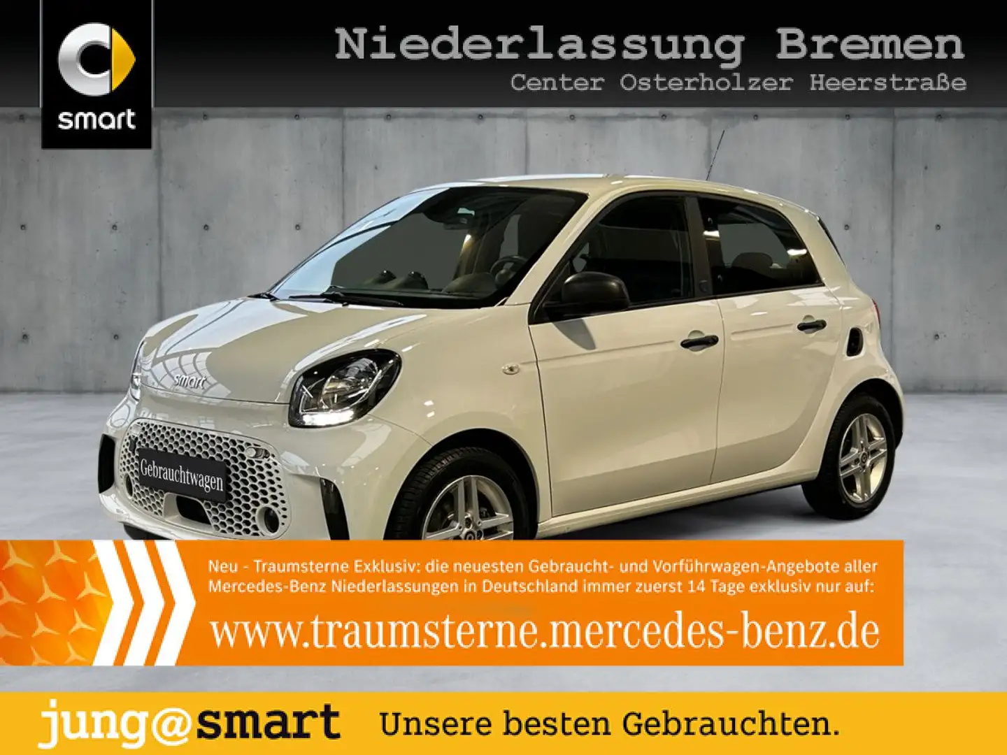 smart forFour EQ 60kWed cool&Audio SHZ Dig Radio Tempom Weiß - 1