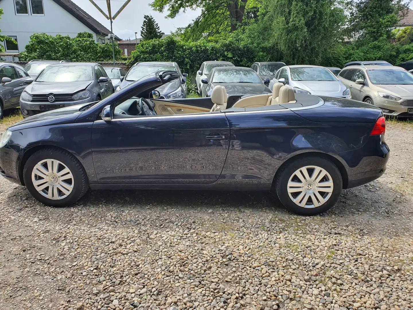 Volkswagen Eos 2.0 FSI Individual Chrom Niebieski - 2