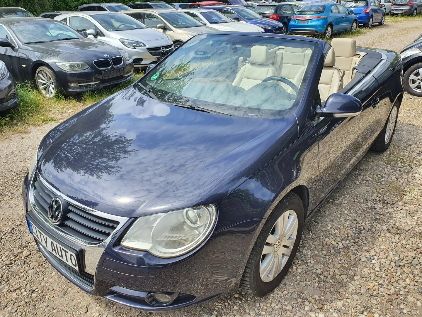 Volkswagen Eos 2.0 FSI Individual Chrom Niebieski - 1