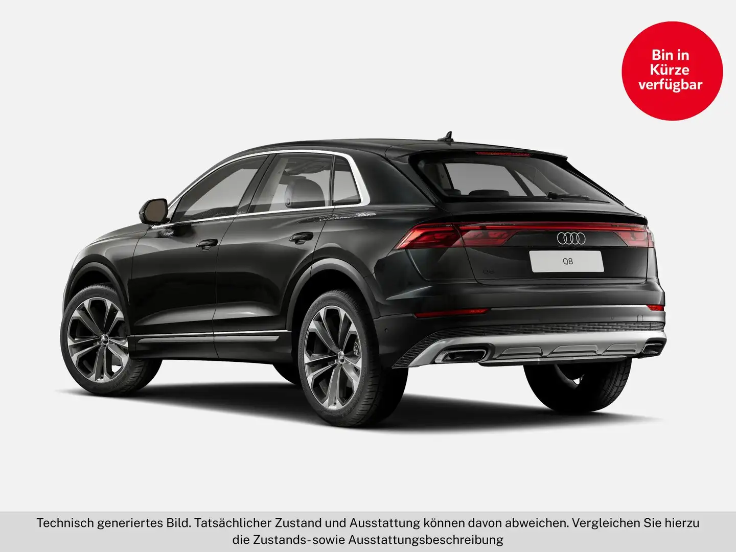Audi Q8 50 TDI quattro Schwarz - 2