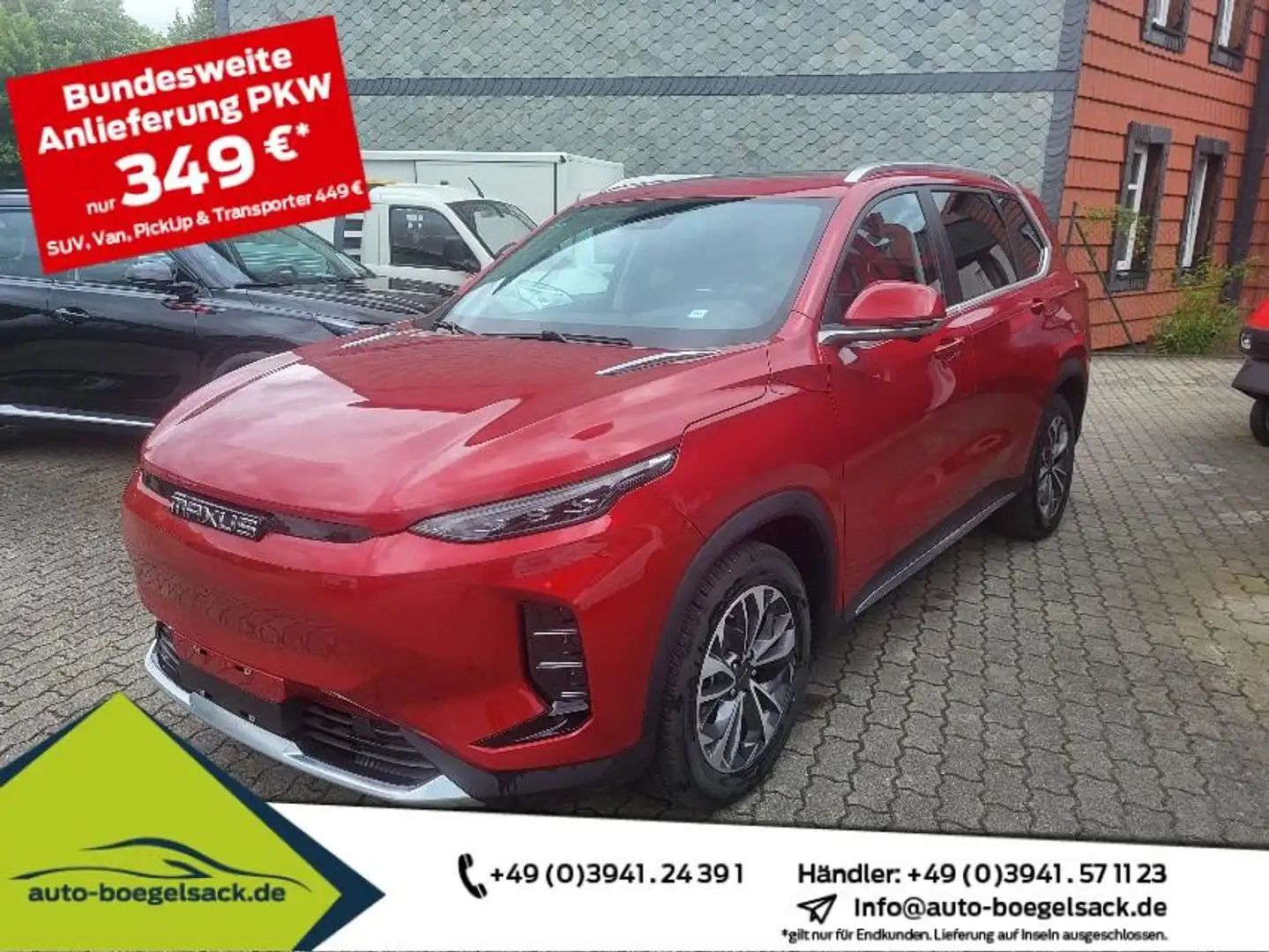 Maxus Euniq 6 LIMITED+ASSISTENTEN+LEDER+PANORAMA+360°+ Roşu - 1