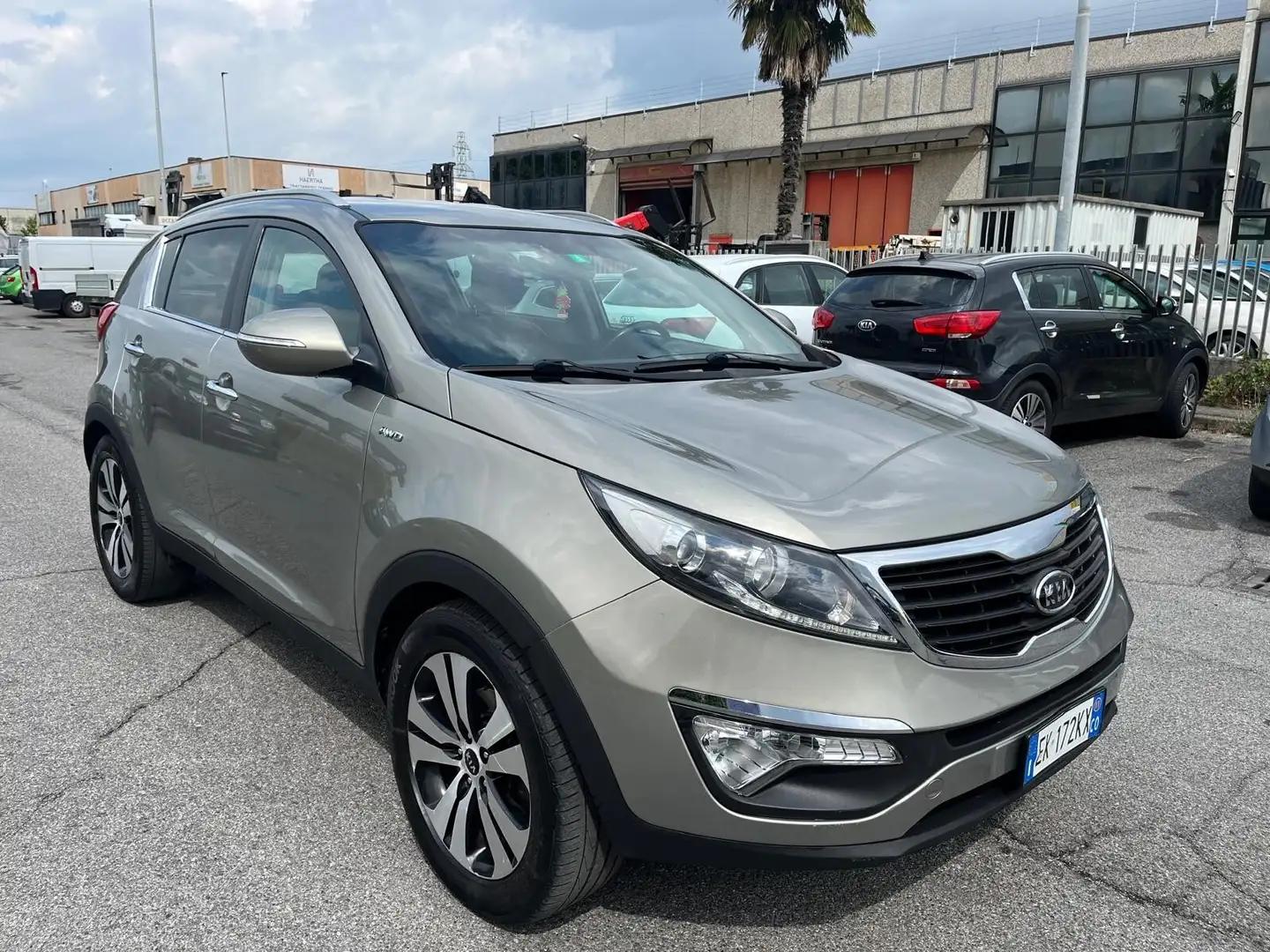 Kia Sportage Sportage 2.0 CRDI VGT AWD Class Grigio - 2