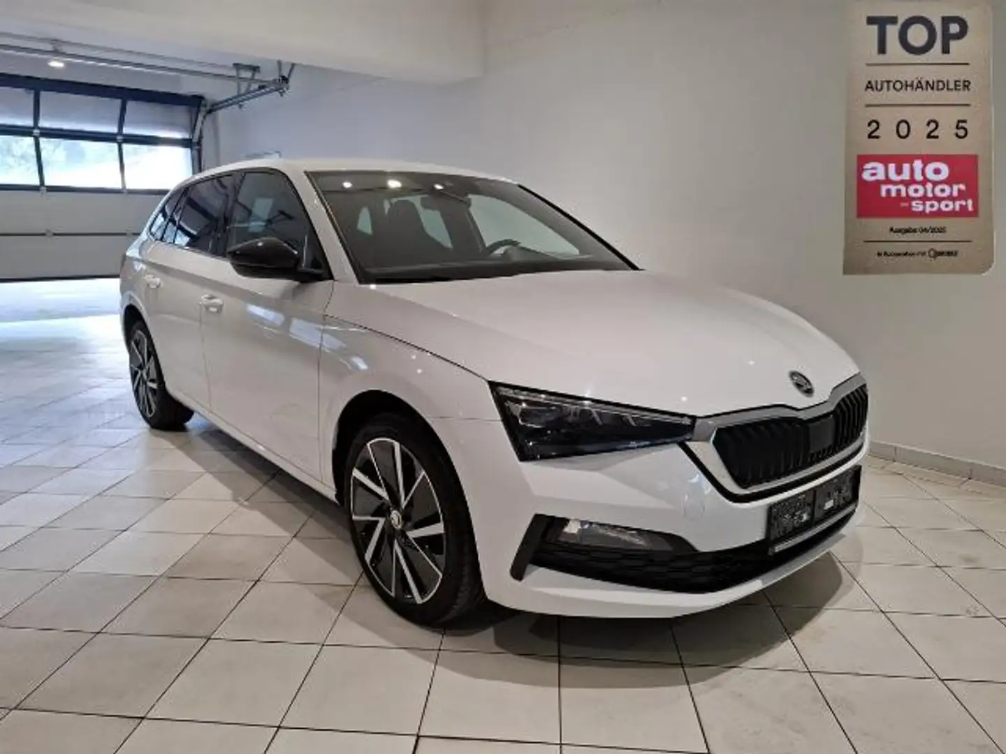 Skoda Scala 1.6TDI STYLE LED 18" LM APP Weiß - 1