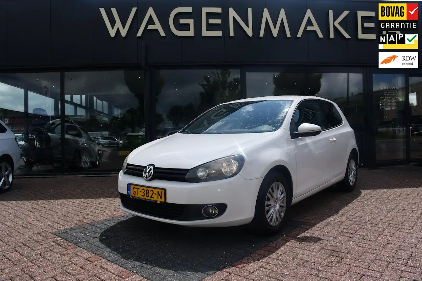 Volkswagen Golf 1.4 Easyline Airco|Elektrische ramen|New APK Wit - 1
