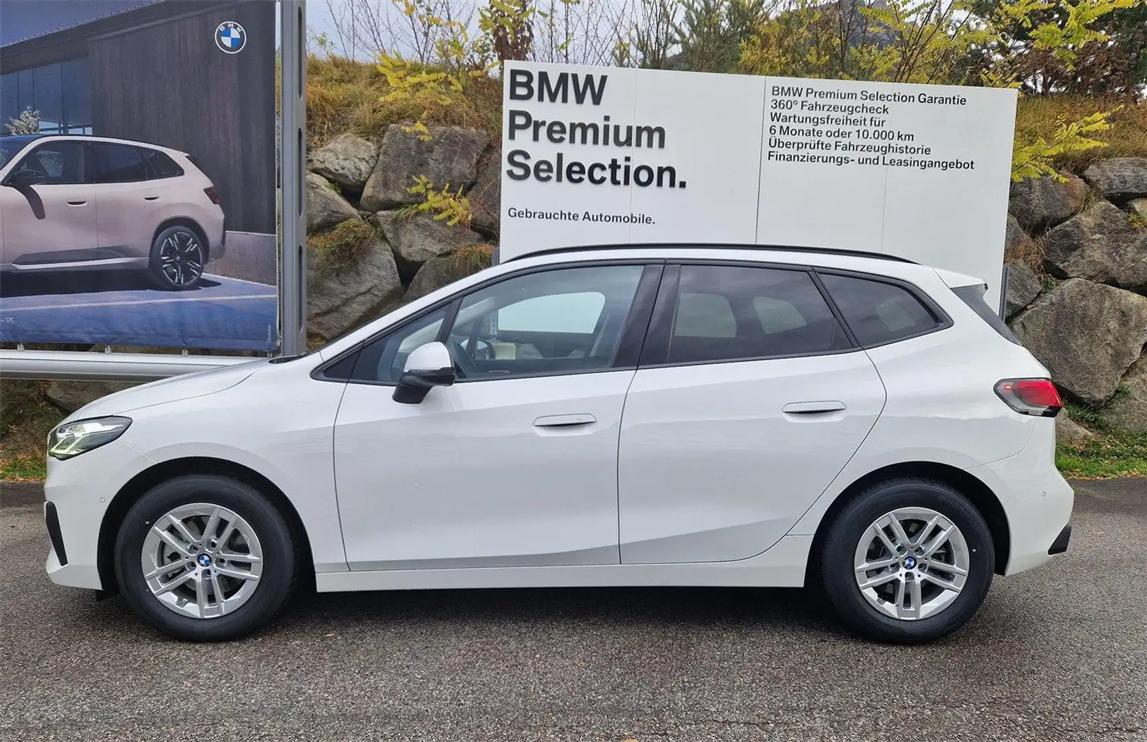 BMW 218 d Active Tourer Blanc - 2