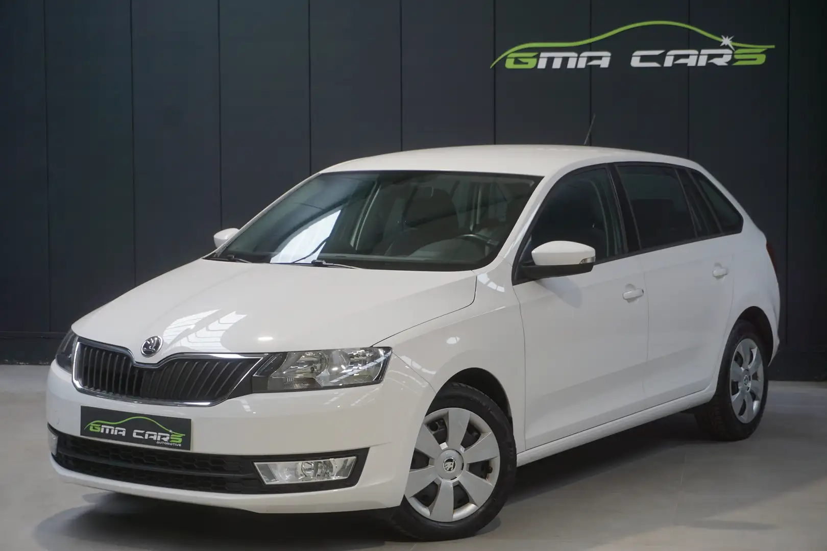 Skoda Rapid/Spaceback 1.2 TSI  Automaat-Navi-PDC-Airco-2017-Garantie Wit - 1