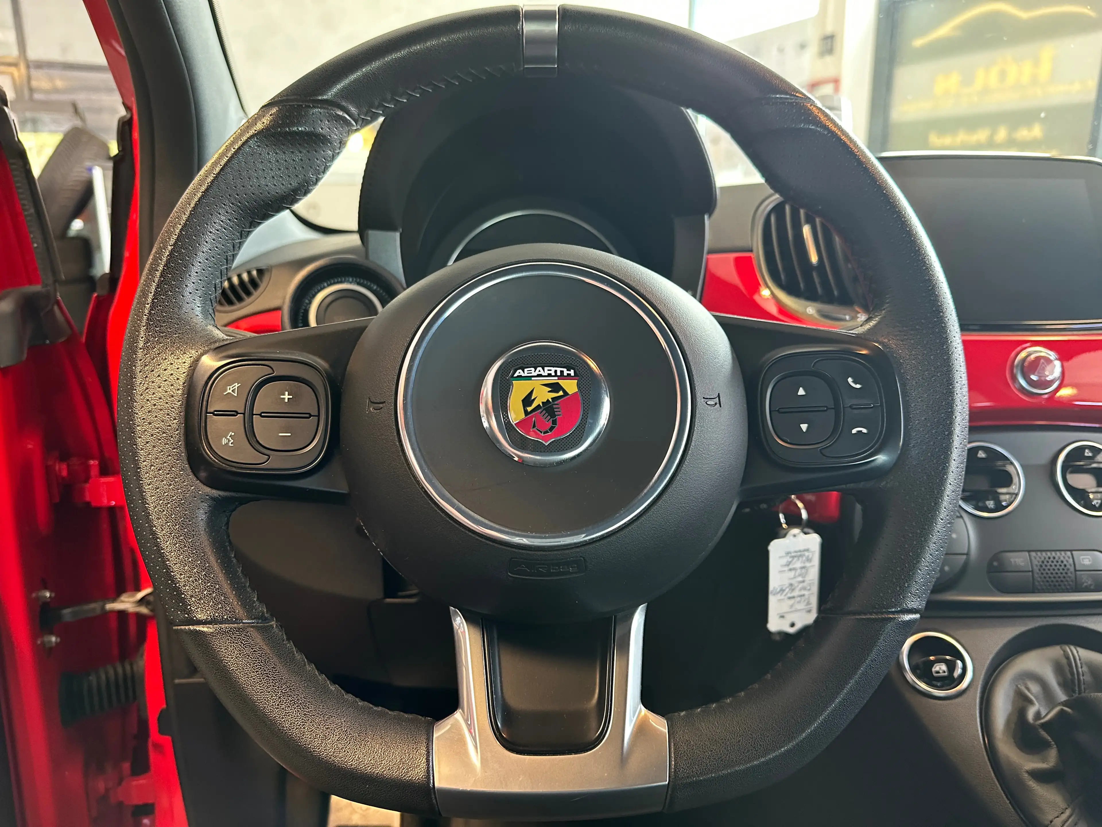Abarth 500 595 Basis Alu Scheckheft Estetico Rosso — photo 9