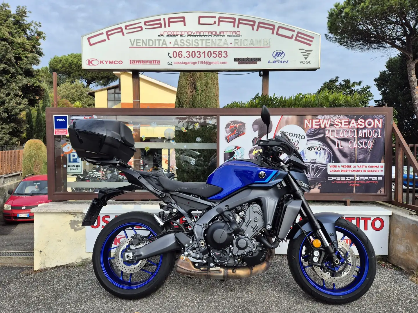Yamaha MT-09 Y-AMT Blu/Azzurro - 1