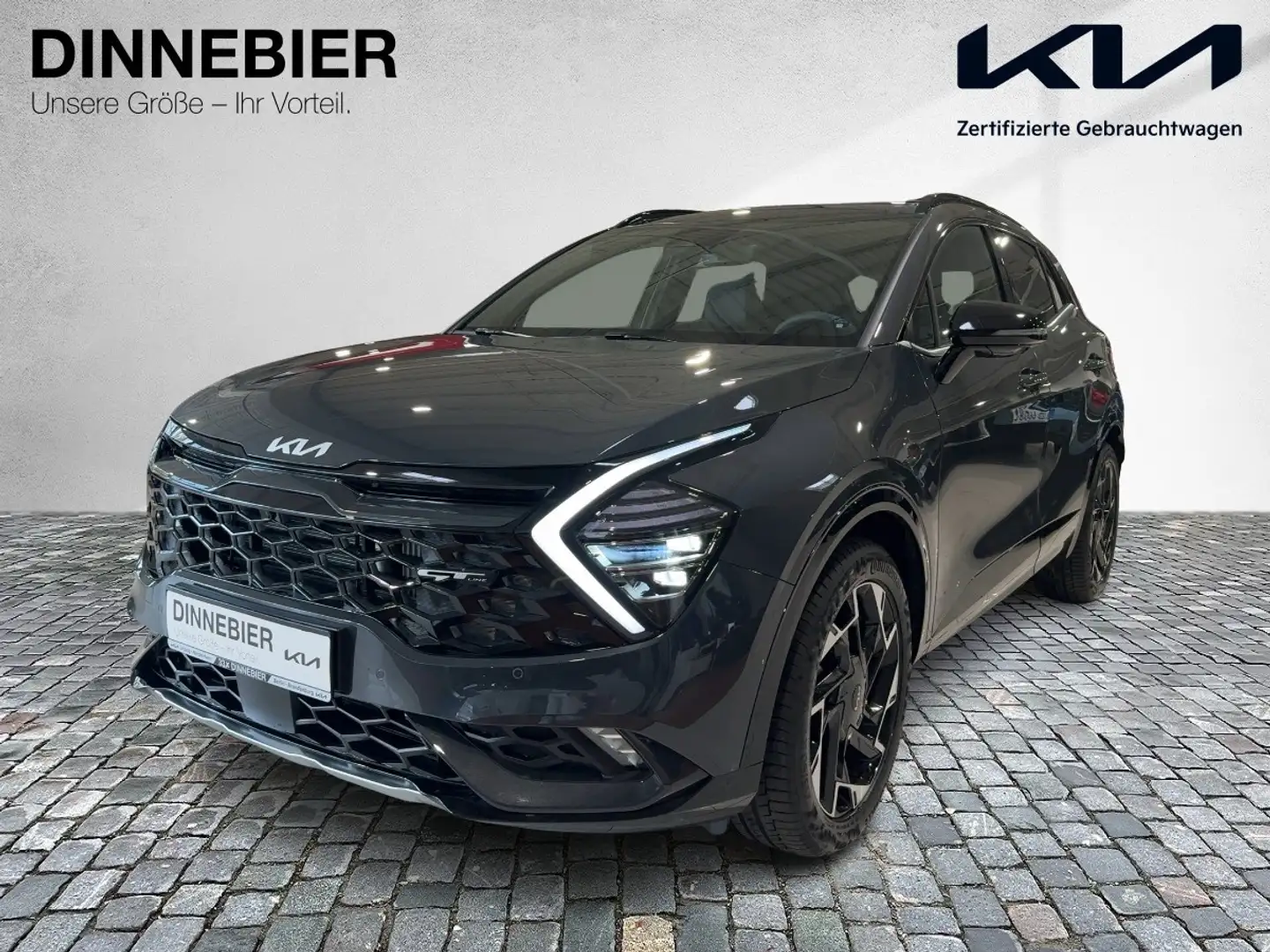 Kia Sportage GT-Line 1.6T AWD+Glasdach+360°+LED Grau - 2