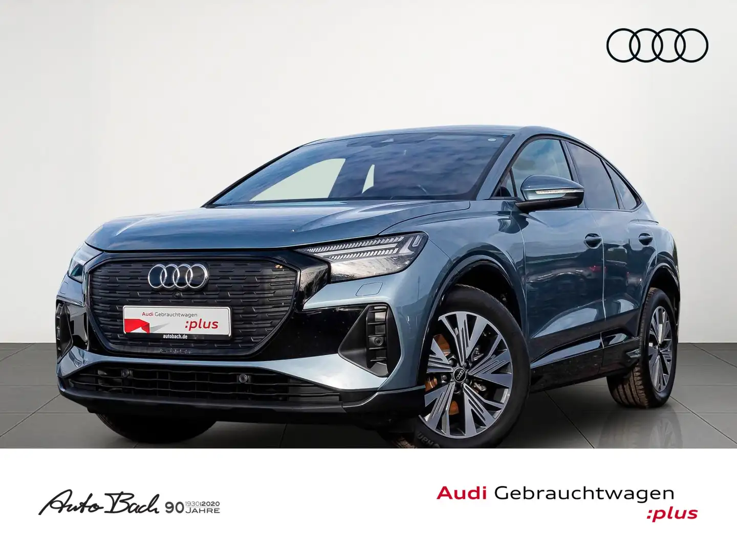 Audi Q4 e-tron 35 AHK Navi HUD Virtual EPH Blau - 1