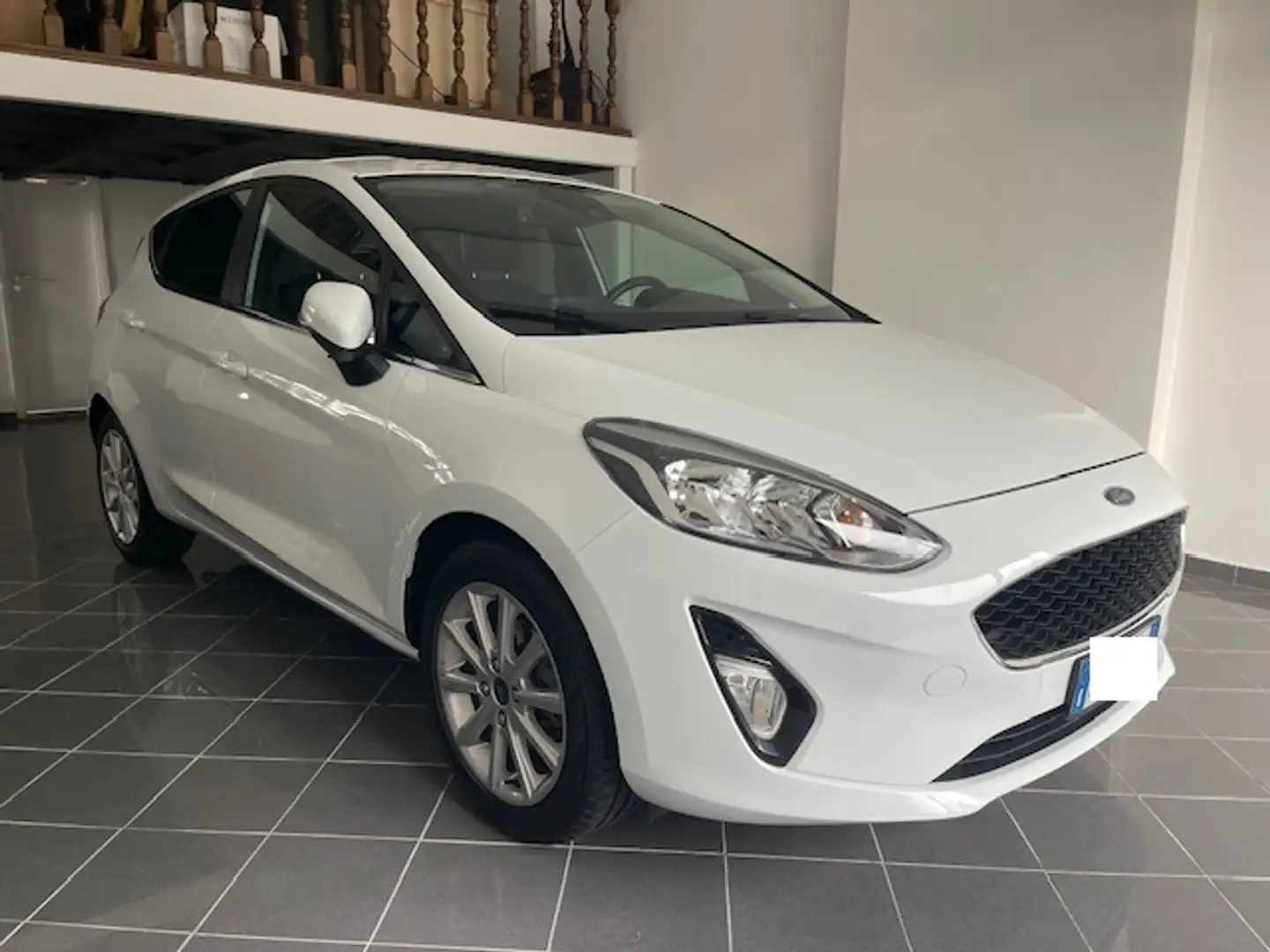 Ford Fiesta 5P 1.1 TITANIUM 85CV  OK NEOPATENTATI Weiß - 2