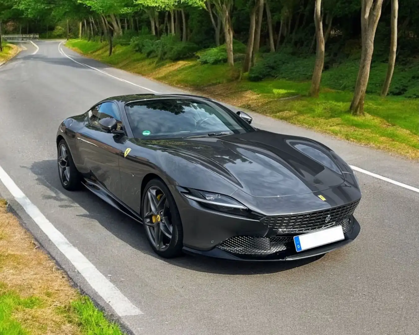 Ferrari Roma *Grigio Silverstone*Park Kamera*AppleCarPlay Gris - 1