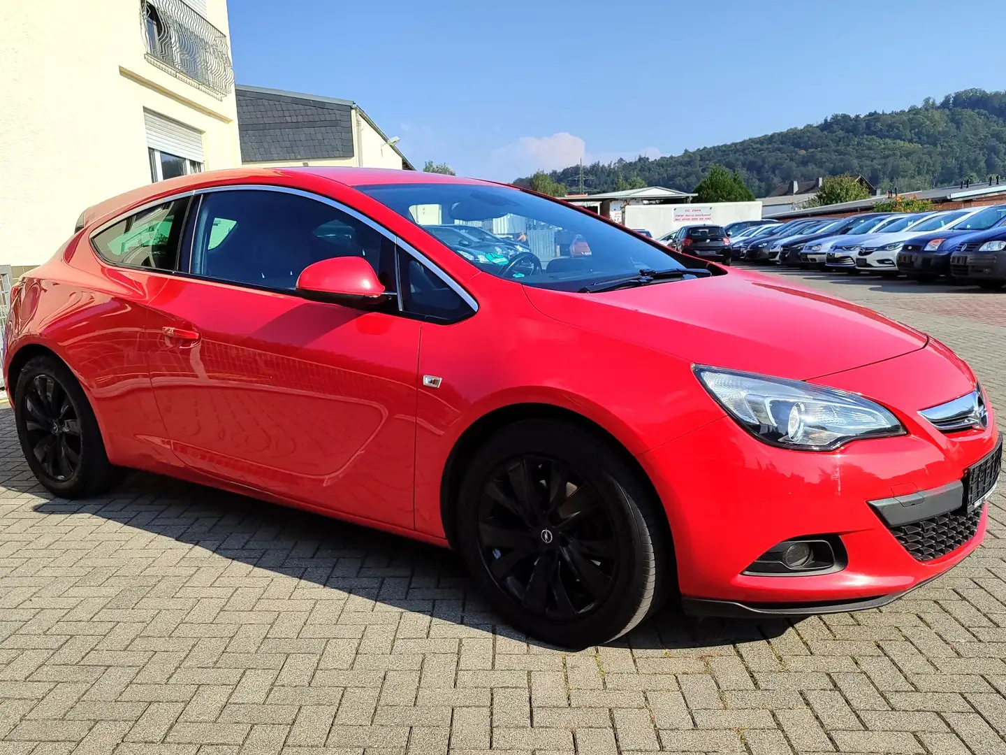 Opel Astra Astra GTC  1 Hand GTC 1.6 SIDI Turbo  Edition Rot - 1