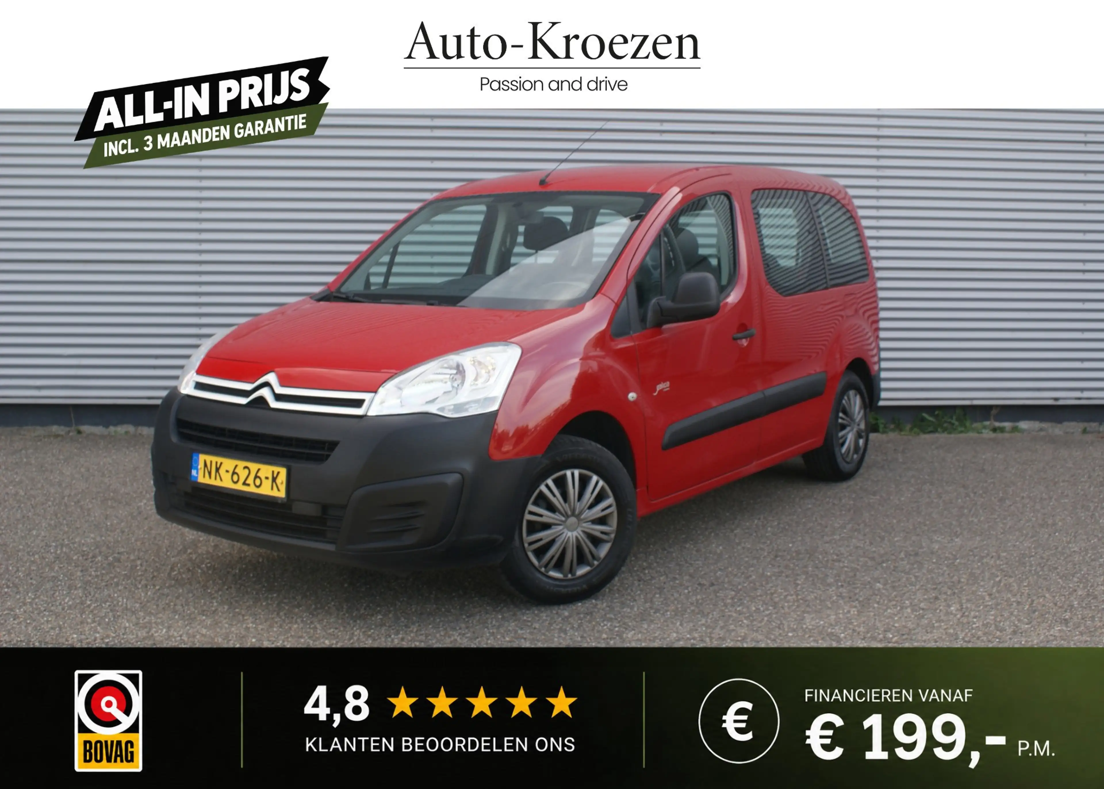 Citroen Berlingo 1.6 VTi Live | 1e Eigenaar | Volledig onderhouden