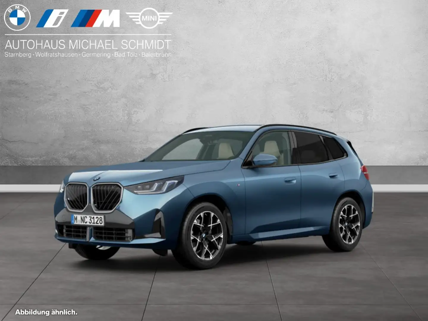 BMW X3 20 xDrive M Sportpaket HK HiFi DAB LED RFK Blau - 1