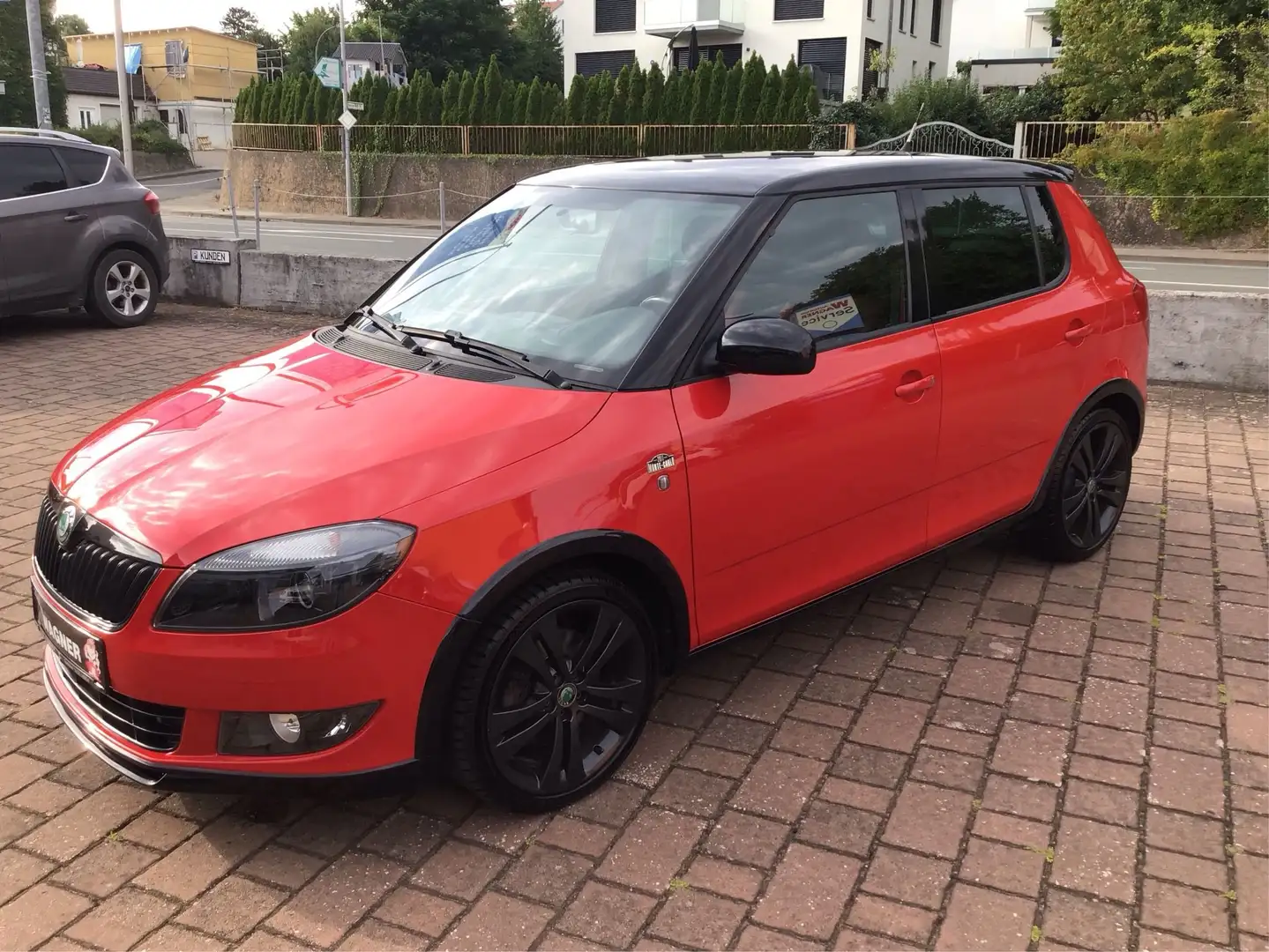 Skoda Fabia Fabia II Fließheck 1.2 TSI MONTE CARLO Rot - 2