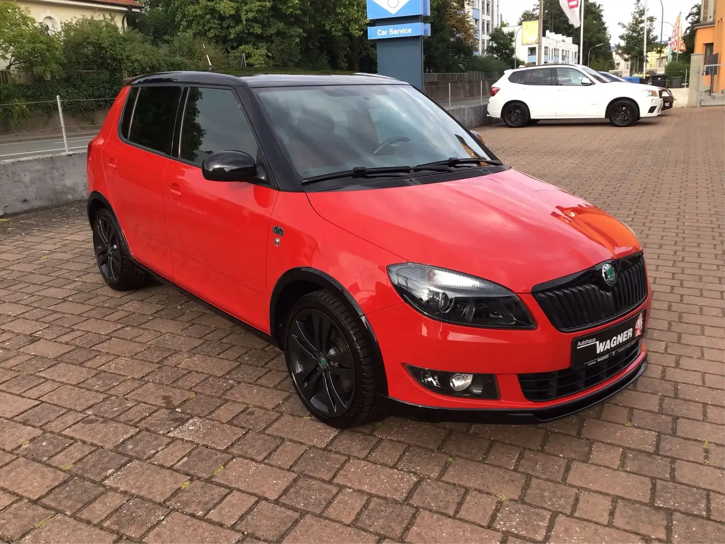Skoda Fabia Fabia II Fließheck 1.2 TSI MONTE CARLO Rot - 1
