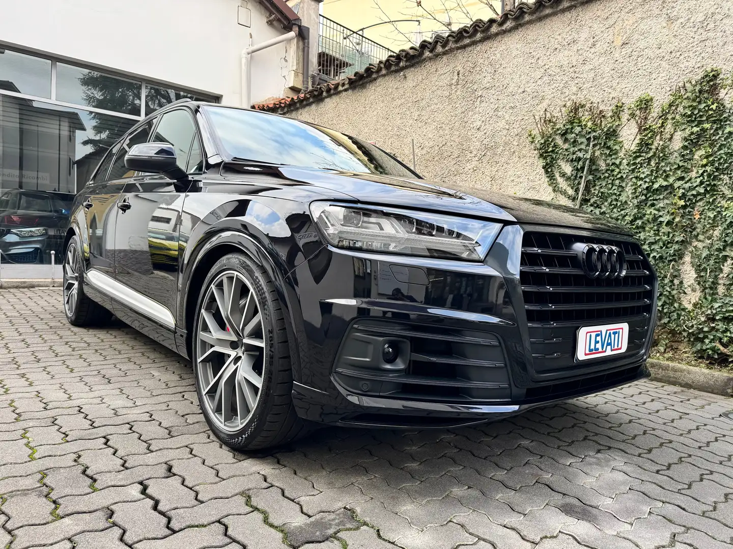 Audi SQ7 SQ7 4.0 V8 tdi Plus quattro 7posti FRENI CARBOCERA Nero - 1