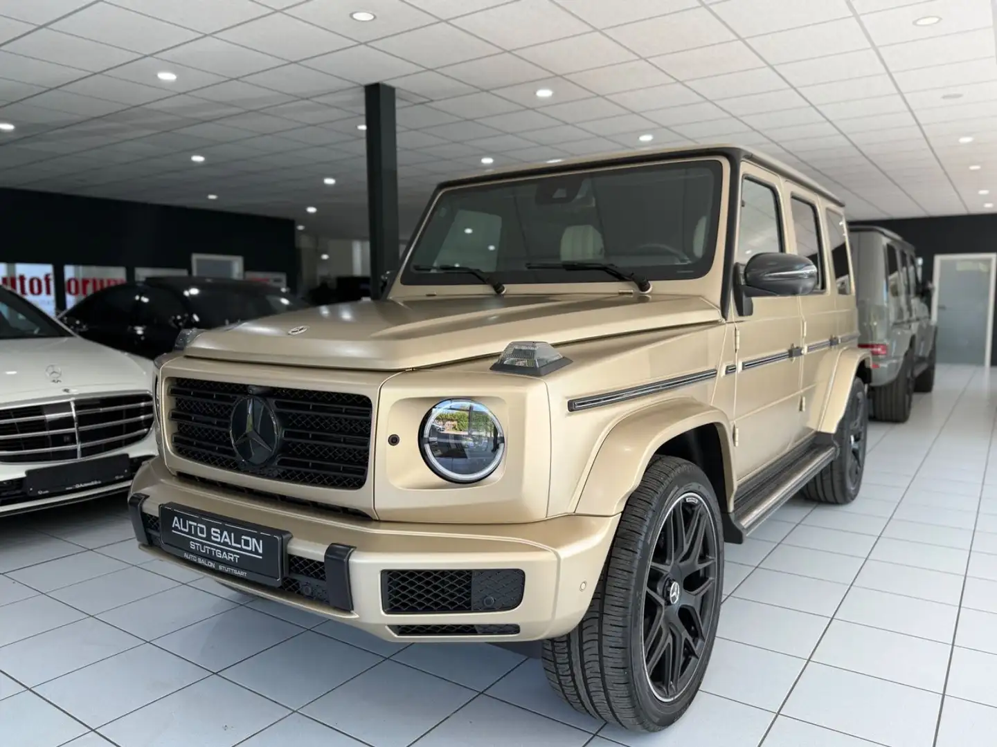 Mercedes-Benz G 400 d AMG *SUPERIOR*BURM*360°*MULTI*NIGHT*MAGNO Or - 1
