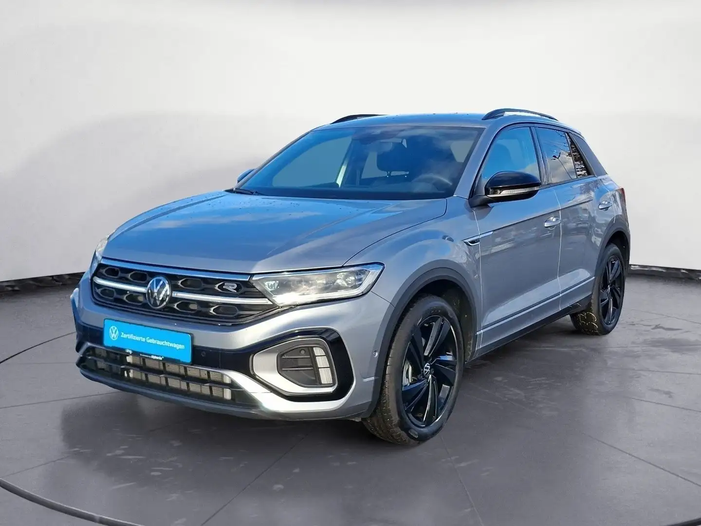 Volkswagen T-Roc 1.5 TSI R-Line AHK Kamera Matrix Navi Keyl Silber - 2