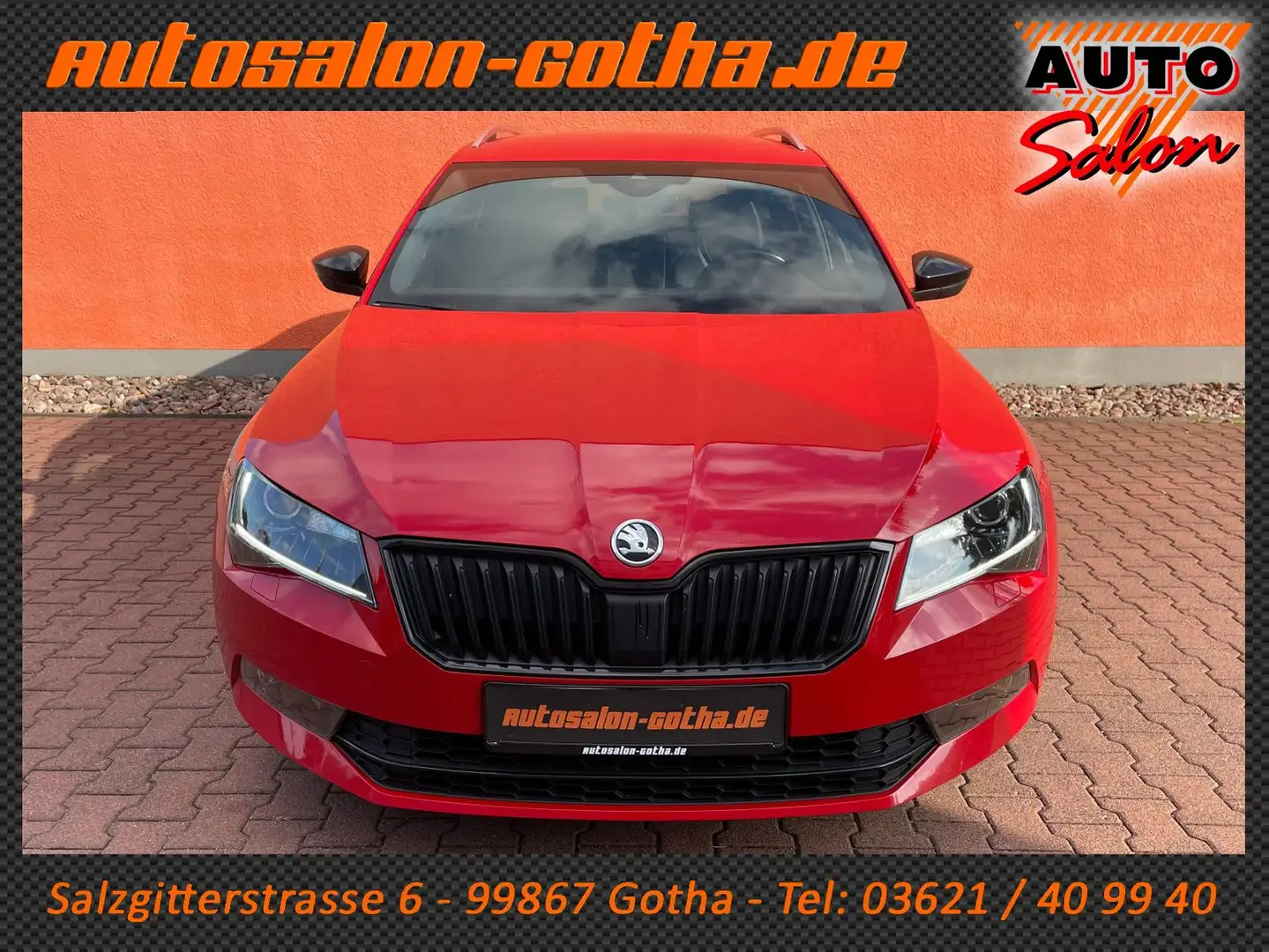 Skoda Superb Combi TSI Sportline XENON+NAVI MEMORY AHK Rot - 2
