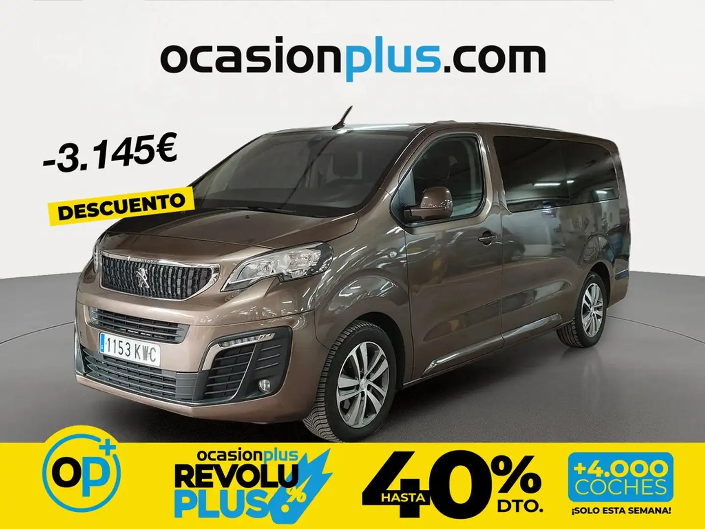 Peugeot Traveller 2.0BlueHDI Business Long EAT8 180 Marrón - 1