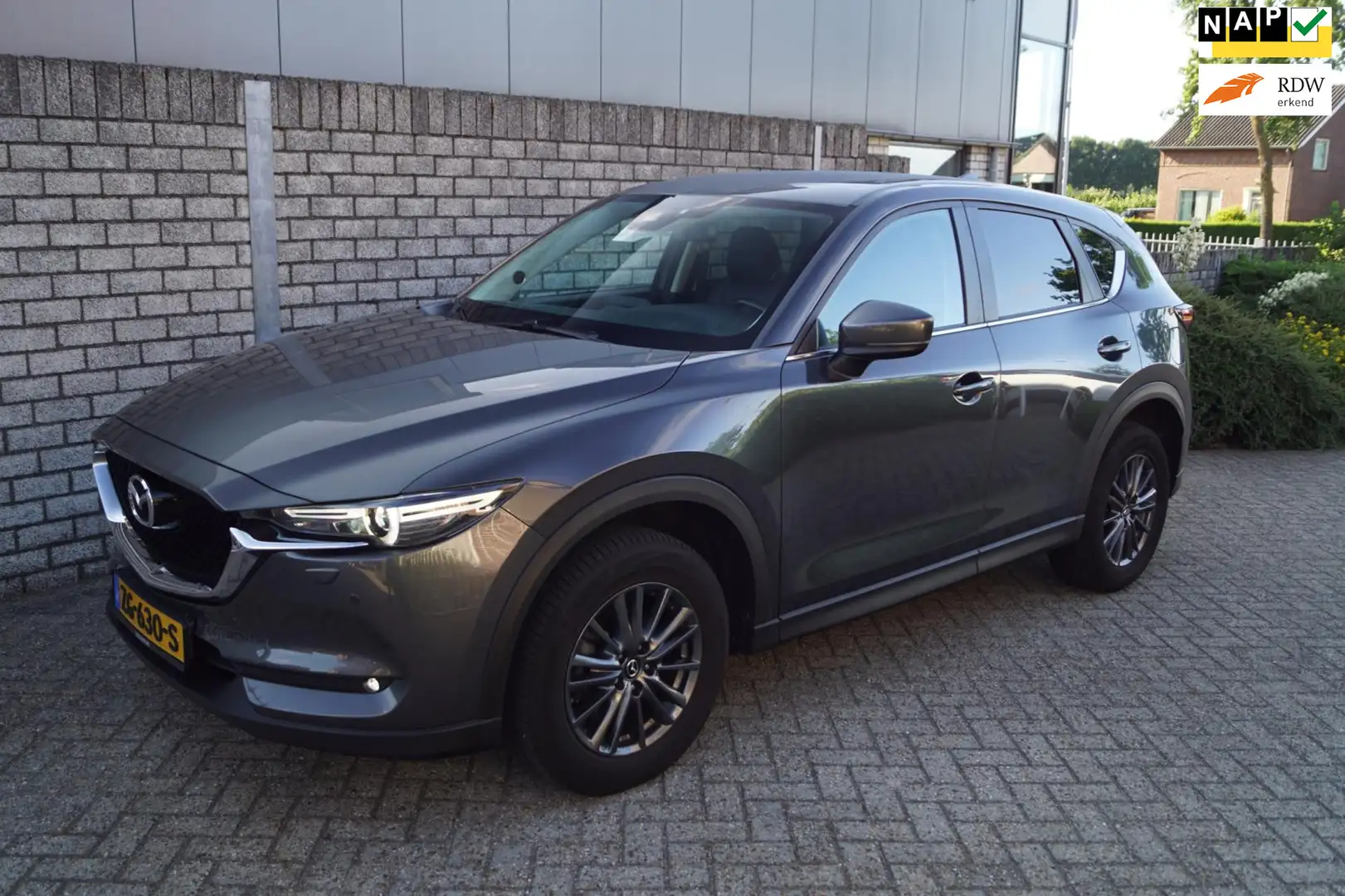 Mazda CX-5 2.0 SkyActiv-G 165 Business Comfort Autom Leder El Grijs - 1