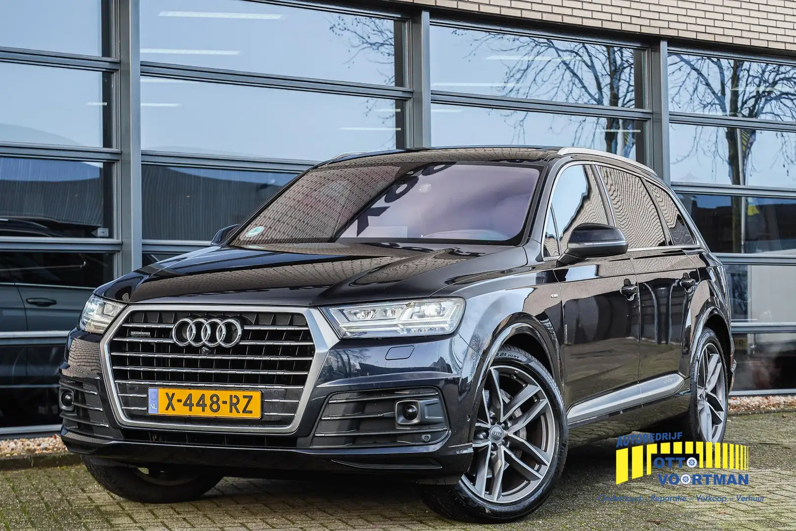 Audi Q7 3.0 TDI quattro S-Line 7-p Technisch 25.000km gere Bleu - 1