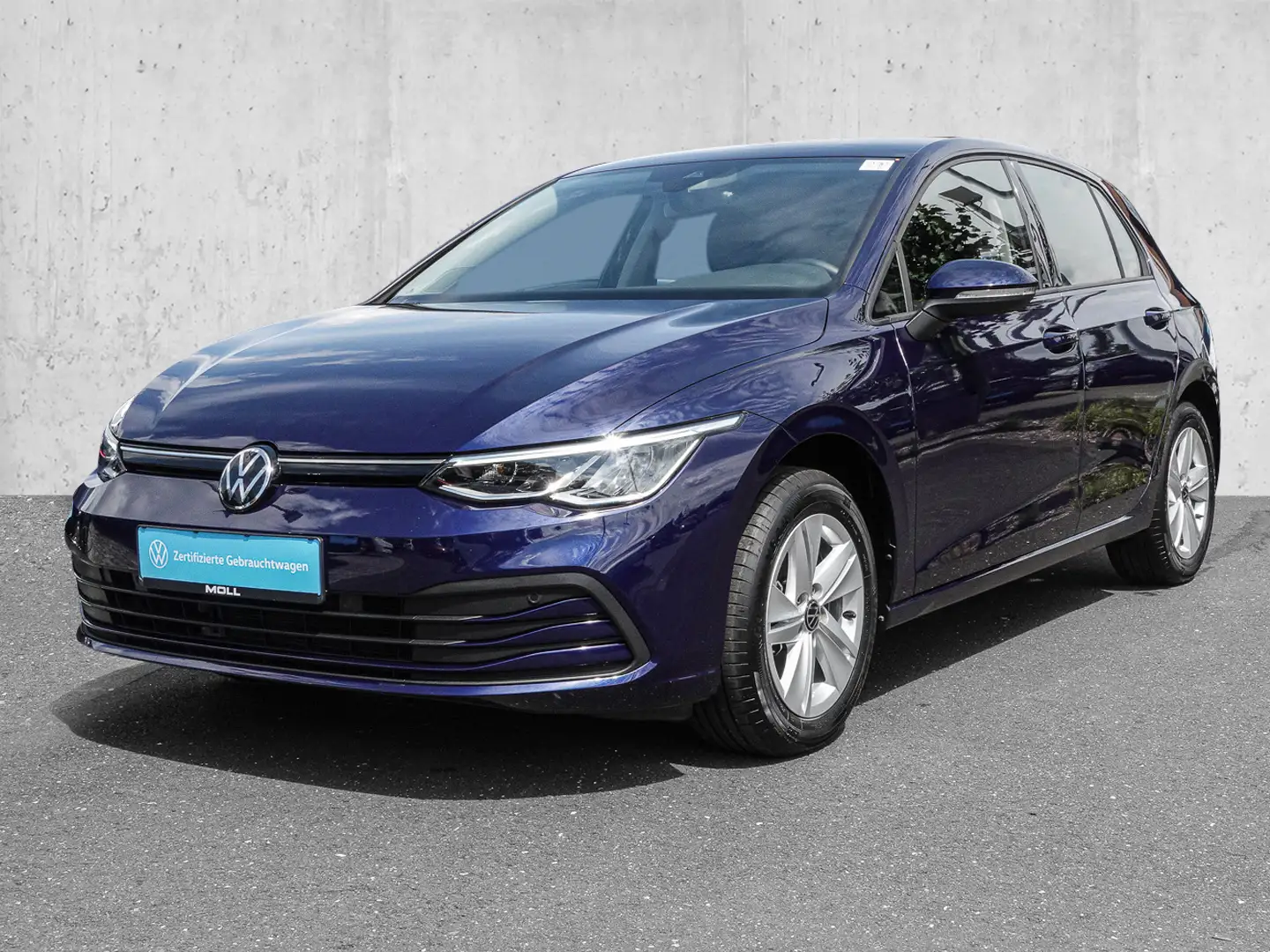 Volkswagen Golf VIII 1.0 TSI Life NAVI ALU LED Blau - 2