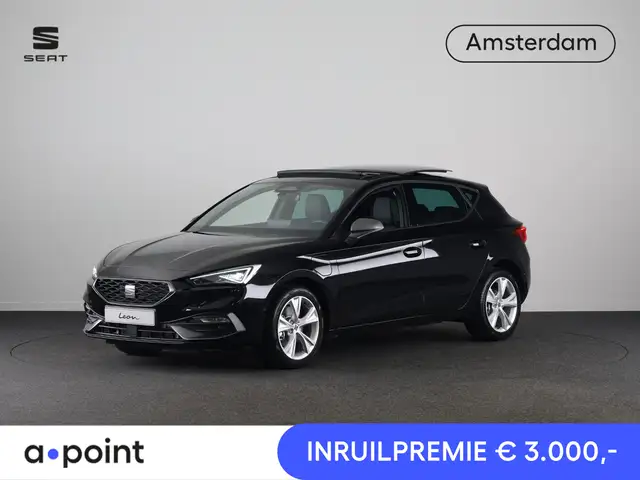 SEAT Leon e-Hybrid 1.5 TSI FR Business | Black Pack | Glazen schuif-k