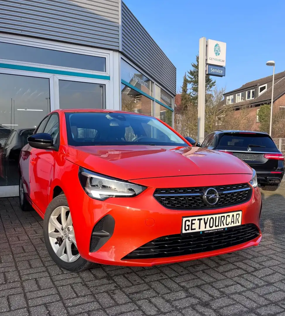 Opel Corsa F Elegance,Volldig.,Carplay, TÜV&Insp. neu Orange - 1
