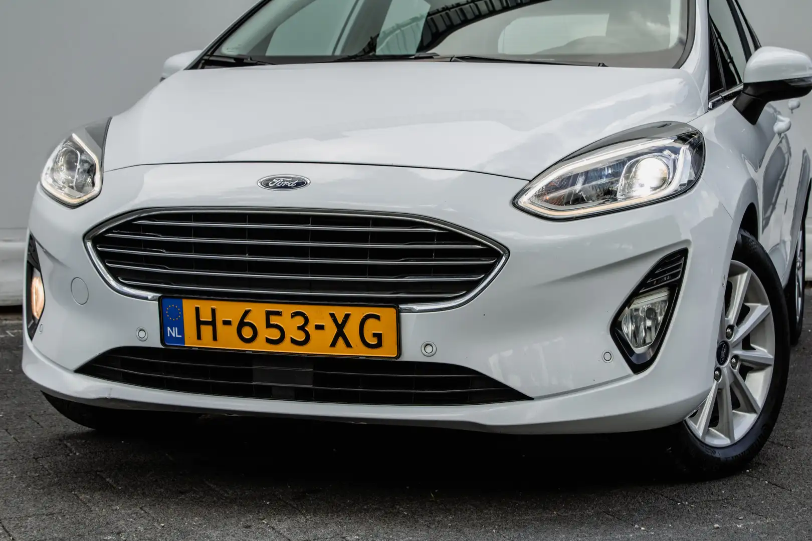 Ford Fiesta 1.0 EcoBoost Titanium Trekhaak/ Led/ Carplay/ Navi Bianco - 2