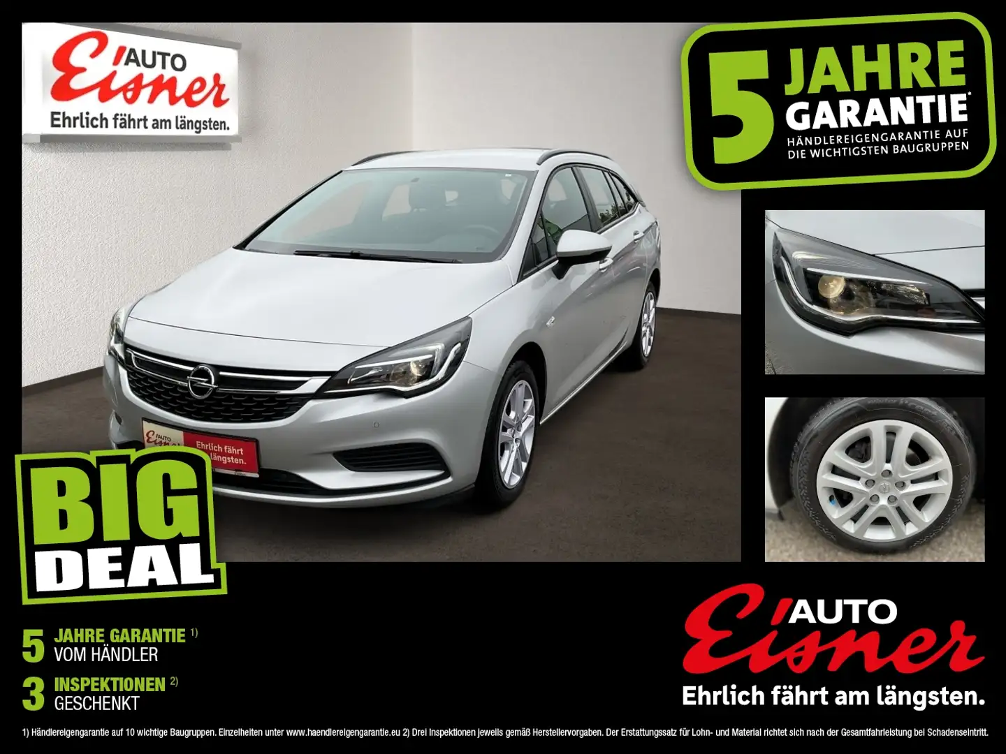 Opel Astra ST 1.6 CDTI ECOTEC ED Plateado - 1
