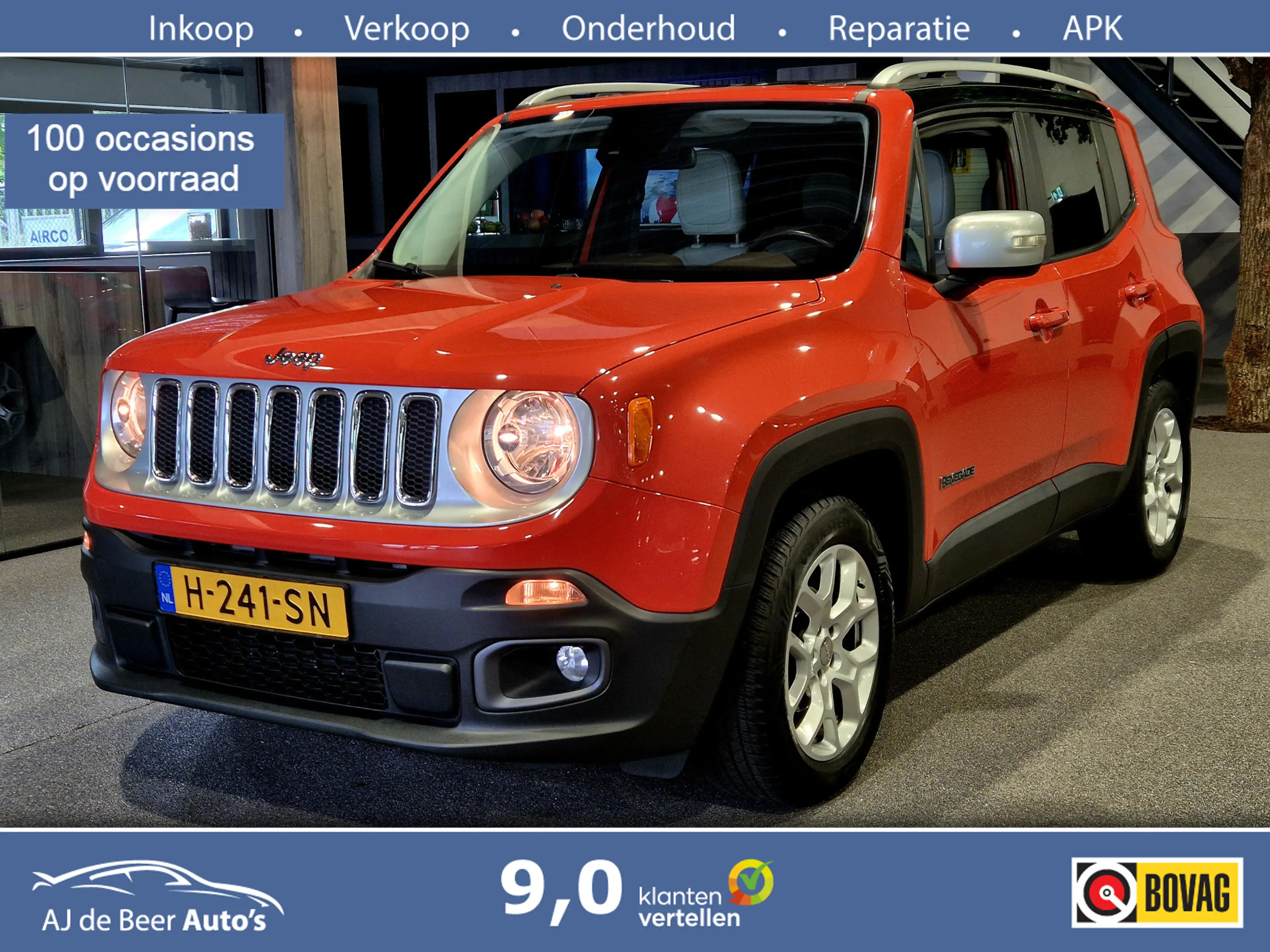 Jeep Renegade 1.4 MultiAir Opening Edition Navigatie | Volleder