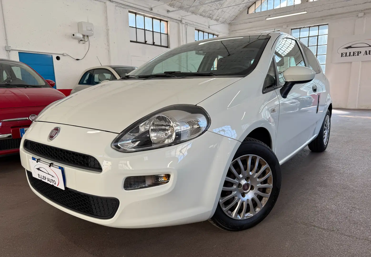 Fiat Punto Punto 3p 1.2 Lounge Bianco - 1