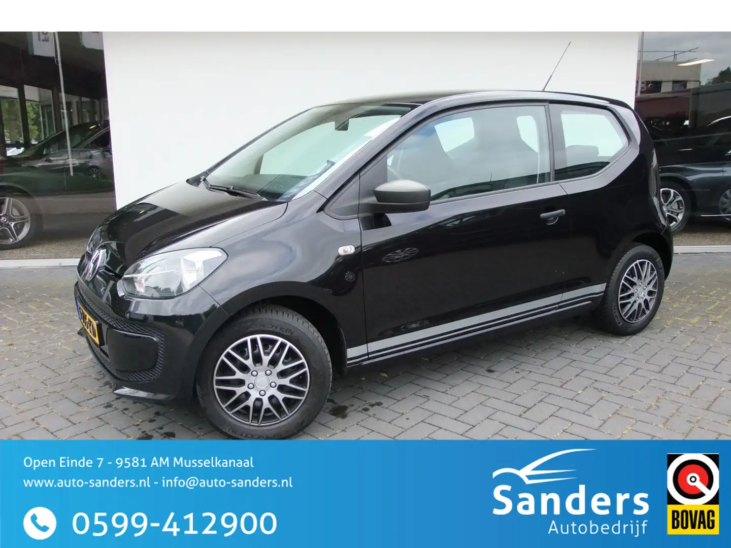 Volkswagen up! 1.0 take up! / Airco/ Navigatie Maps en More Zwart - 1
